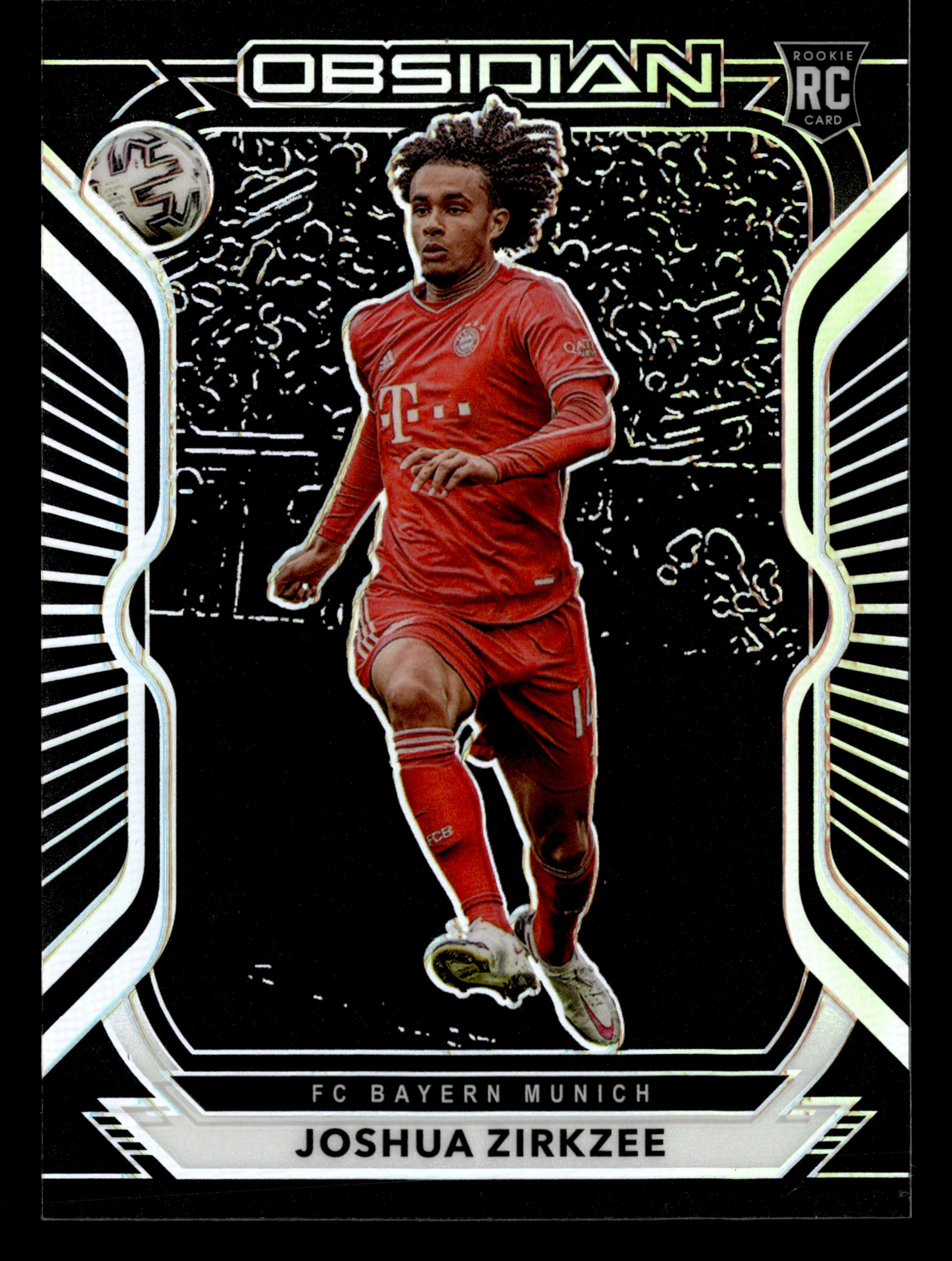 2020-21 Panini Obsidian #11 Joshua Zirkzee #/195