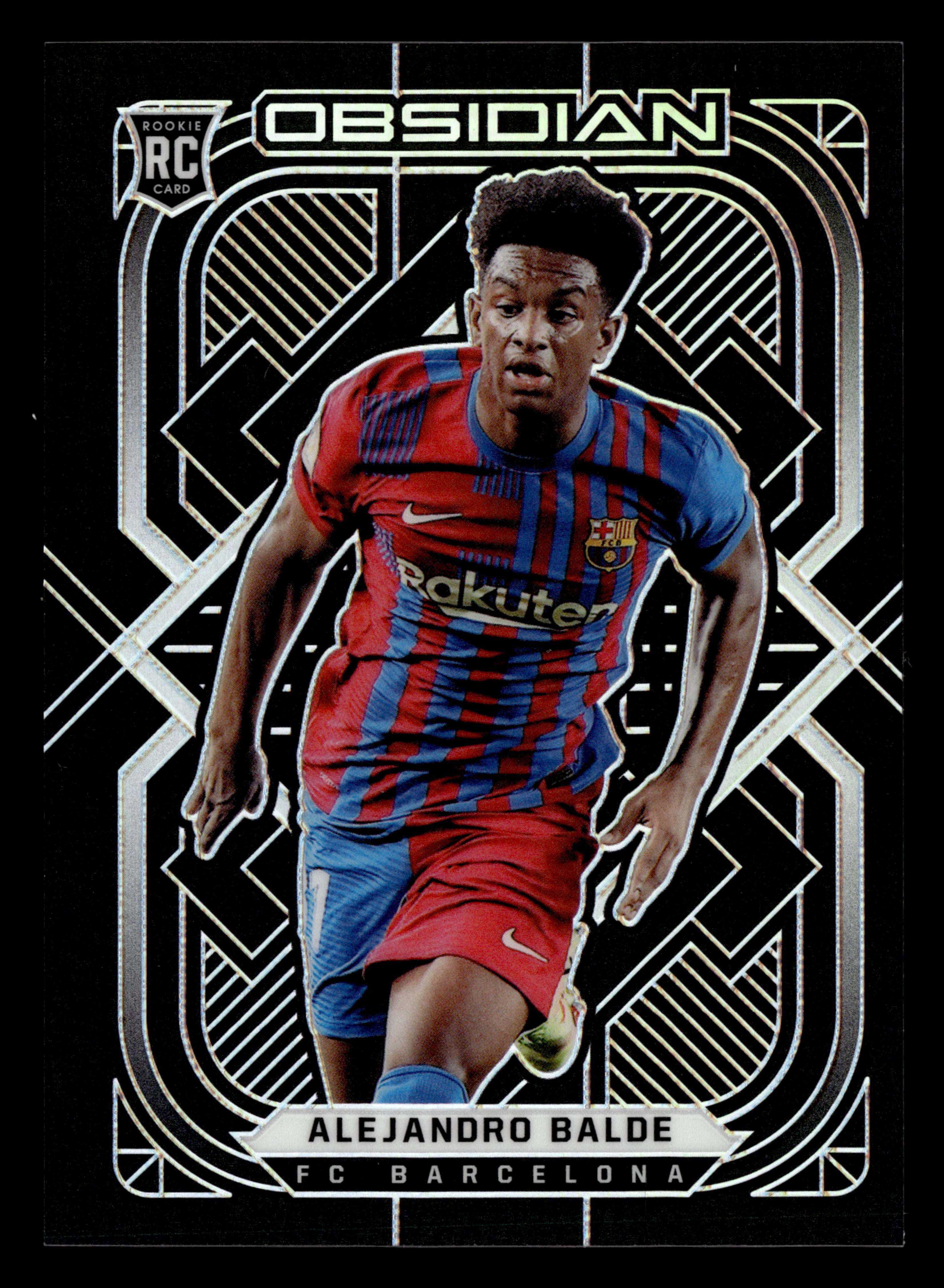 2021-22 Panini Obsidian #134 Alejandro Balde #/105