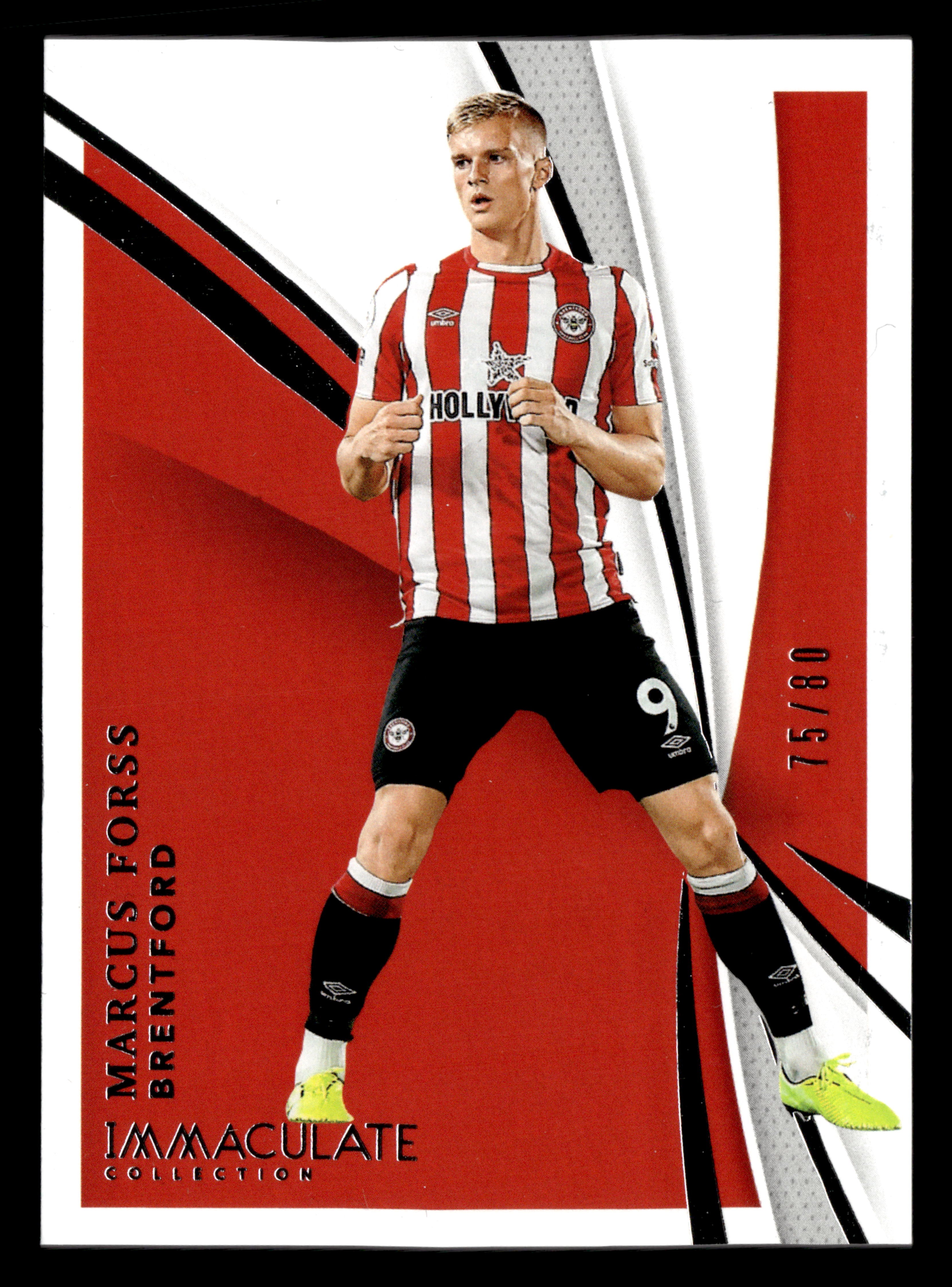 2021 Panini Immaculate Collection #130 Marcus Forss #/80