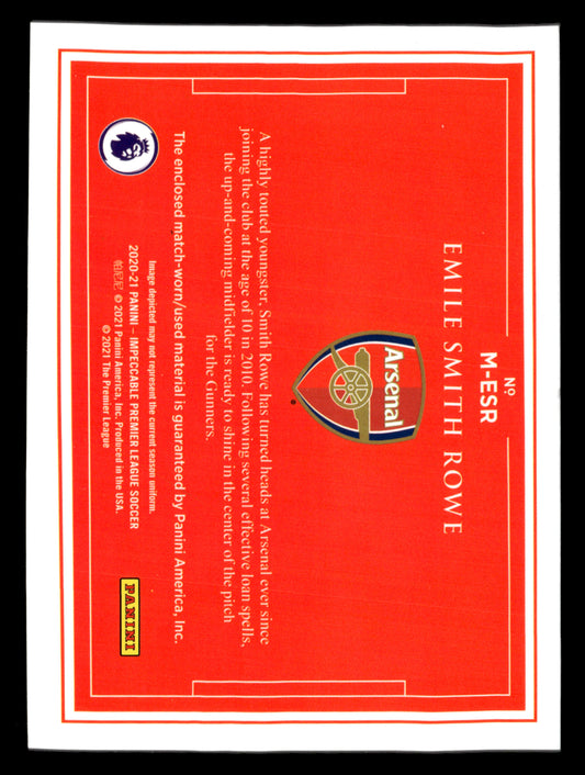 2020-21 Panini Impec Prem League #M-ESR Emile-S Rowe Impec Materials Silver #/25