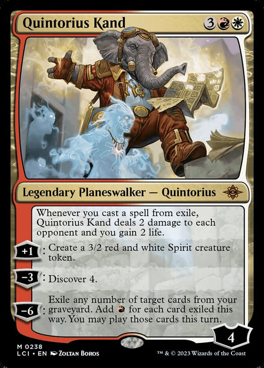 Quintorius Kand 238 (The Lost Caverns of Ixalan)  - Foil