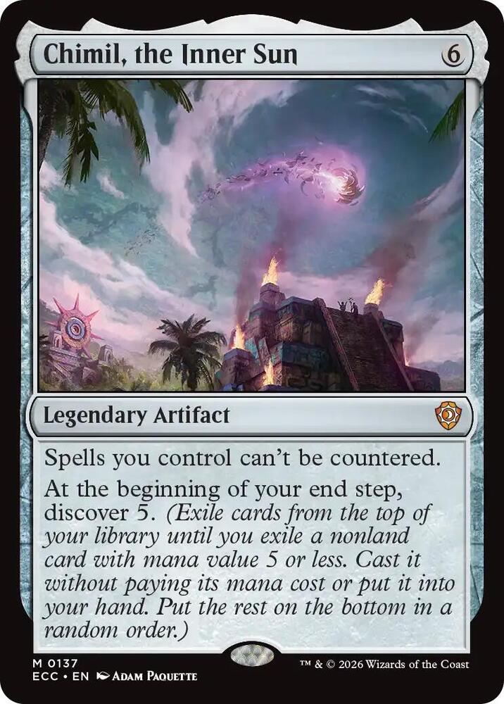 MTG Commander: Lorwyn Eclipsed 137 Chimil, the Inner Sun M NM
