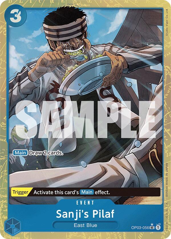 Sanji's Pilaf OP03-056 (Premium Booster -The Best-)  - Alternate Art Foil