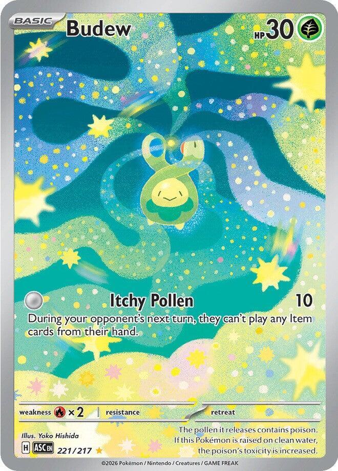 2026 Pokemon ME: Ascended Heroes 221/217 Budew - Illustration Rare