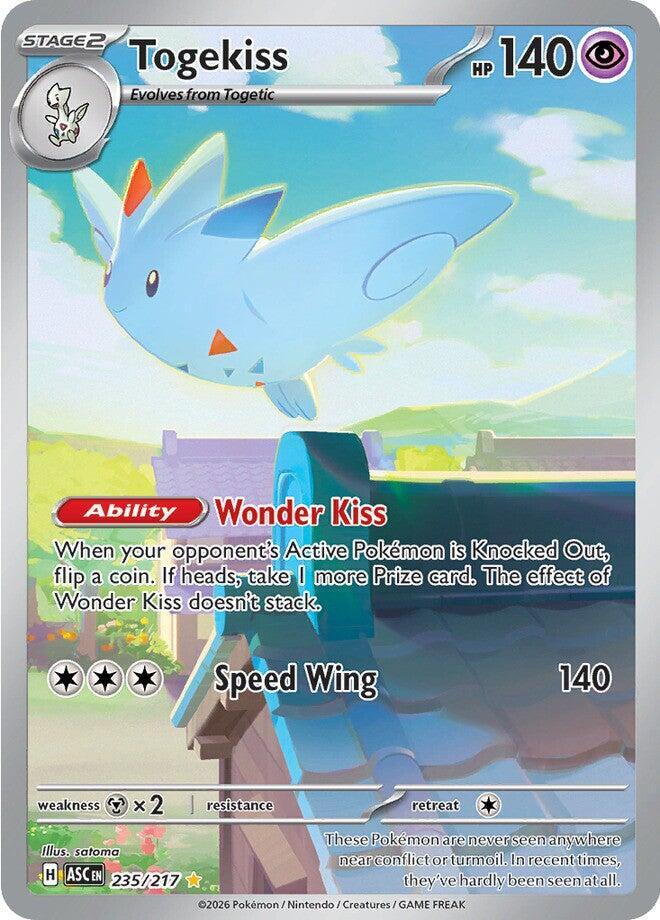 2026 Pokemon ME: Ascended Heroes 235/217 Togekiss - Illustration Rare
