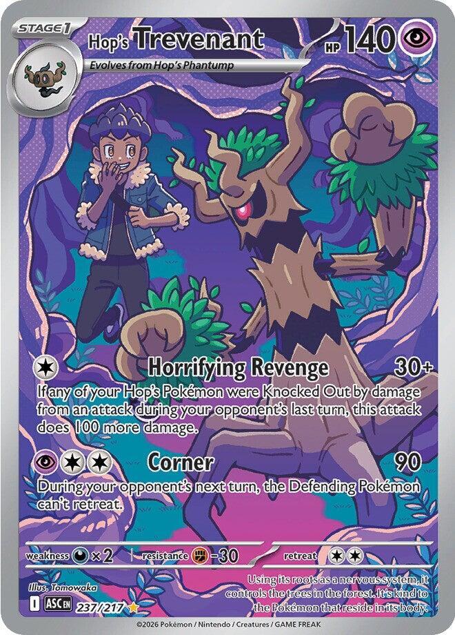 2026 Pokemon ME: Ascended Heroes 237/217 Hop's Trevenant - Illustration Rare