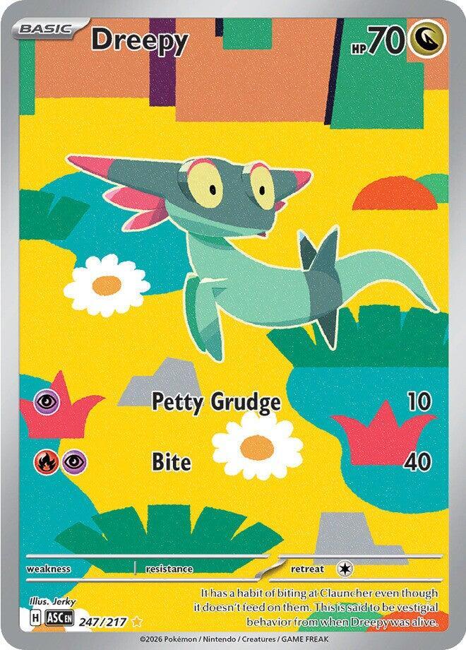 2026 Pokemon ME: Ascended Heroes 247/217 Dreepy - Illustration Rare
