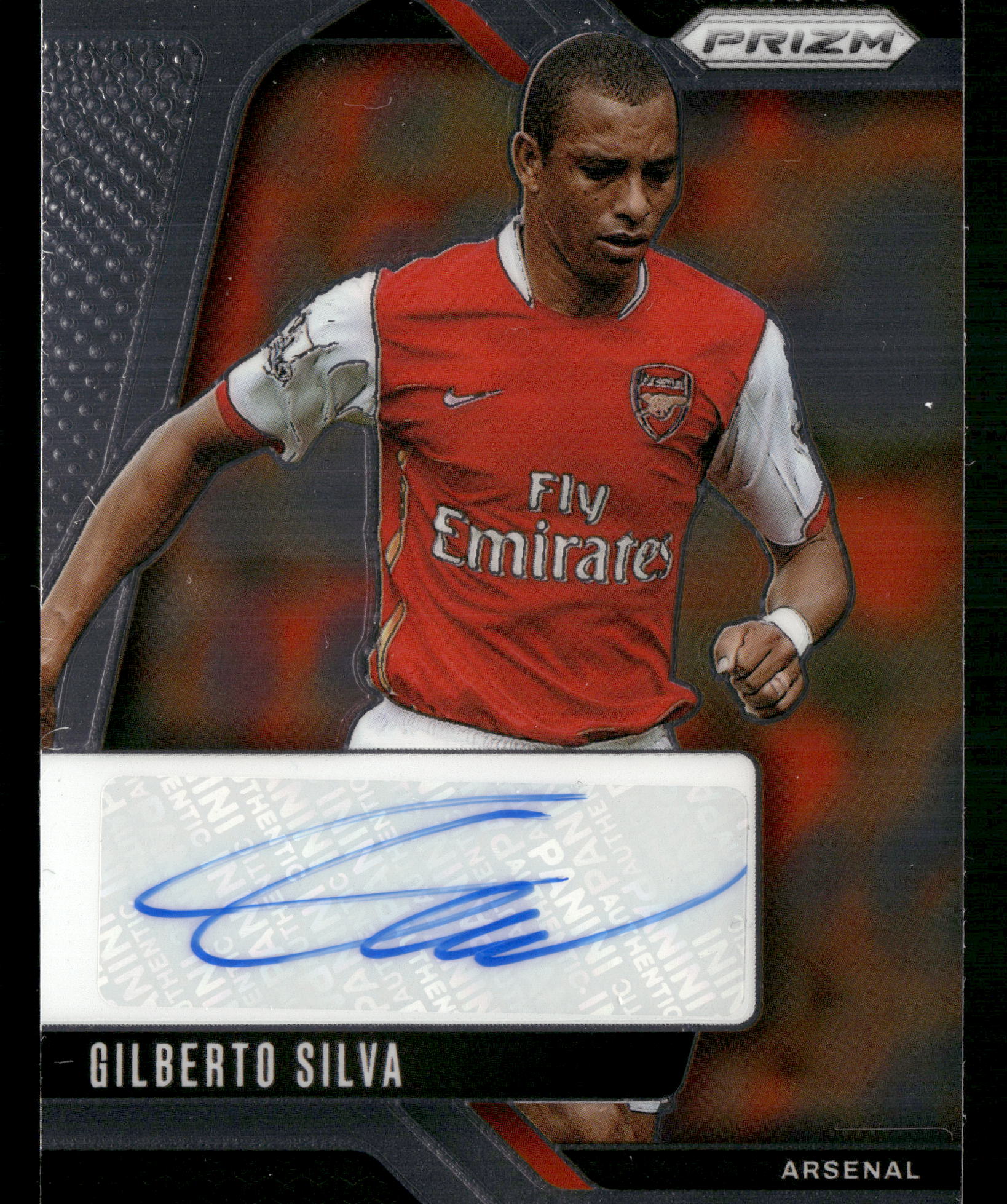 2024-25 Panini Prizm Premier League #S-GS Gilberto Silva Signatures Choice