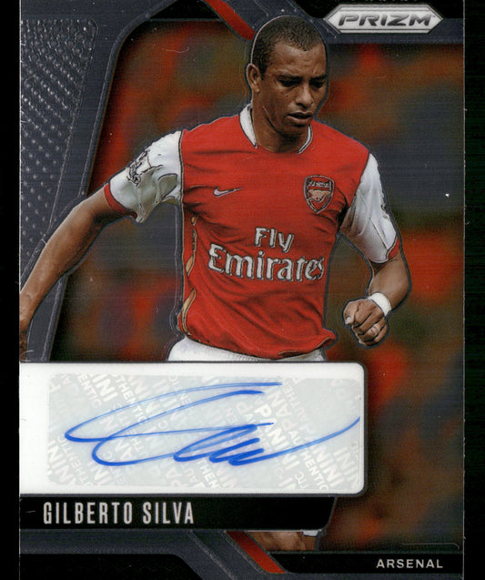 2024-25 Panini Prizm Premier League #S-GS Gilberto Silva Signatures Choice