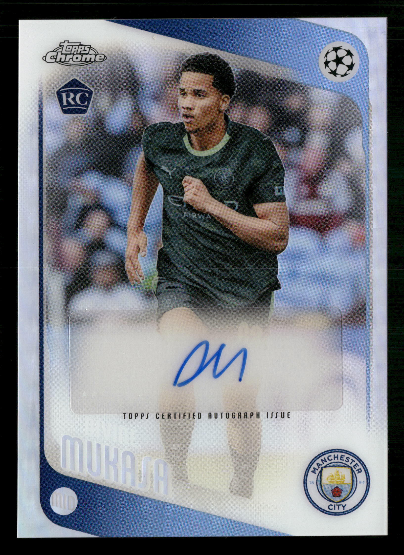 2025-26 Topps UEFA Club Competitions #BA-DK Divine Mukasa Base Autographs