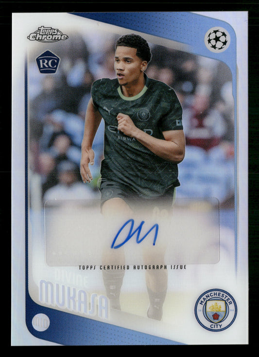 2025-26 Topps UEFA Club Competitions #BA-DK Divine Mukasa Base Autographs