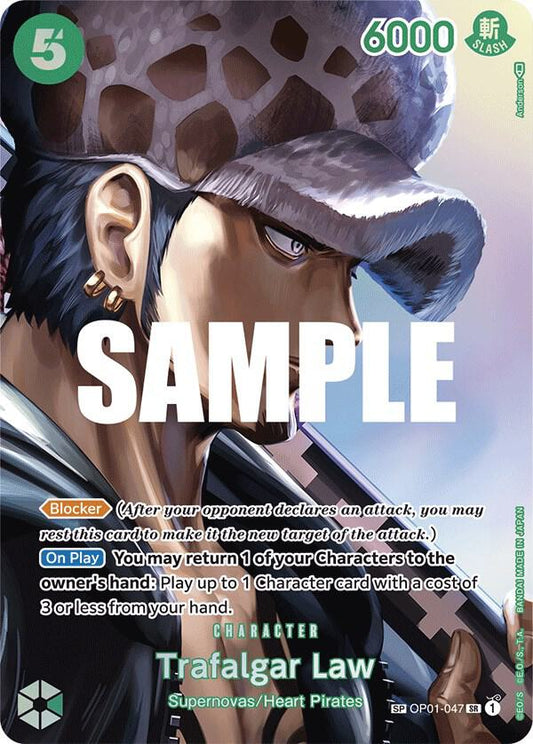 Trafalgar Law OP01-047 (Kingdoms of Intrigue)  - Special Foil
