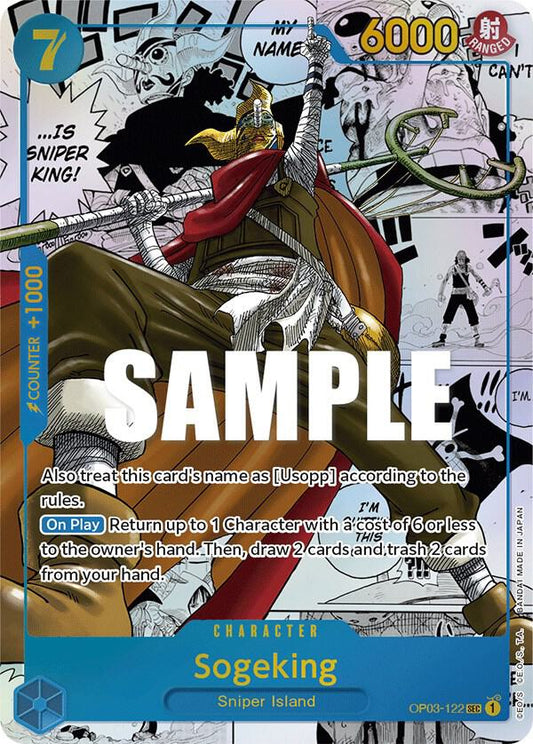 Sogeking OP03-122 (Pillars of Strength)  - Manga Foil