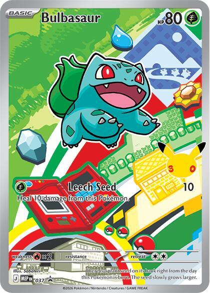 2025 Pokemon ME: Mega Evolution Promo 037 Bulbasaur - 037 Promo
