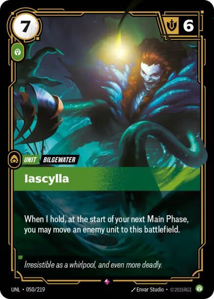 Riftbound TCG Unleashed #050/219 Iascylla Rare Foil