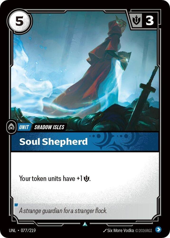 Riftbound TCG Unleashed #077/219 Soul Shepherd Uncommon