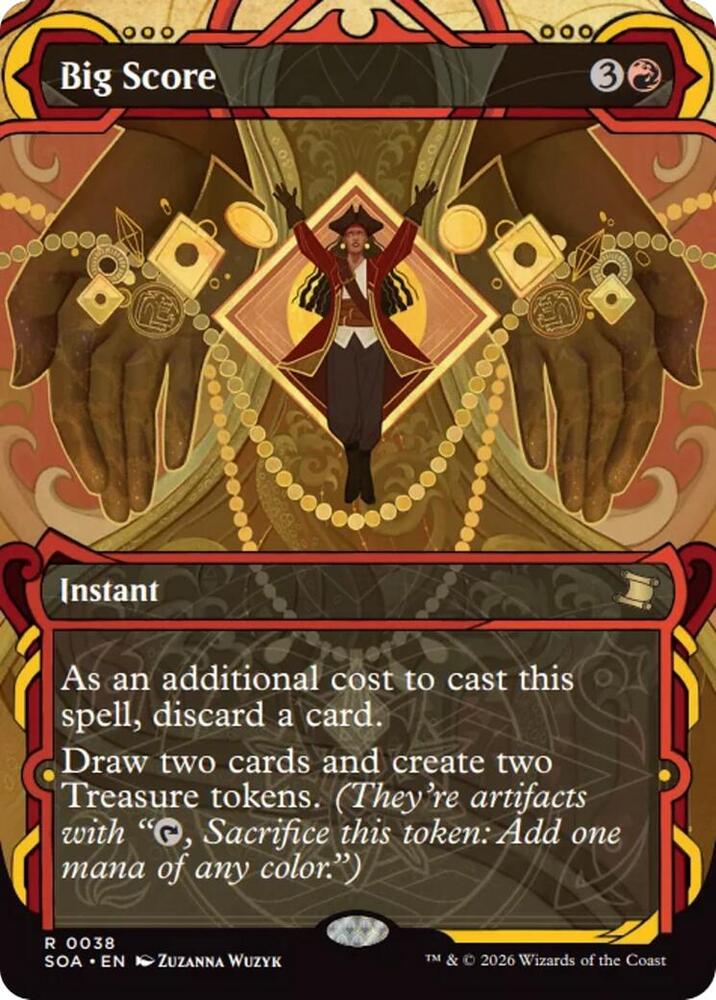MTG Secrets of Strixhaven: Mystical Archive 38 Big Score R NM Foil