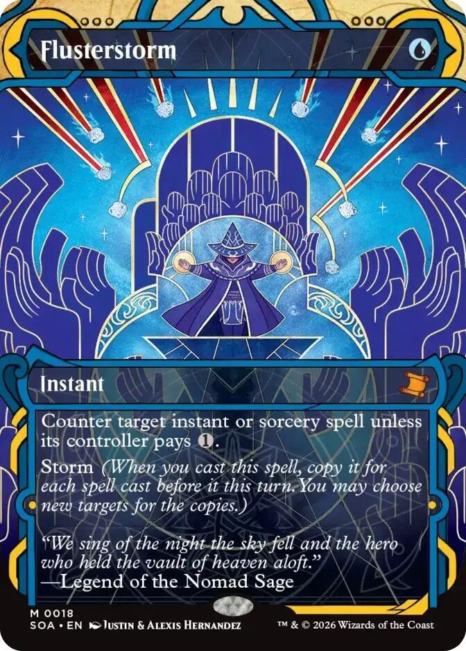 MTG Secrets of Strixhaven: Mystical Archive 18 Flusterstorm M NM