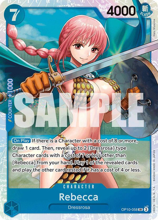 Rebecca OP10-058 (Royal Blood)  - Foil