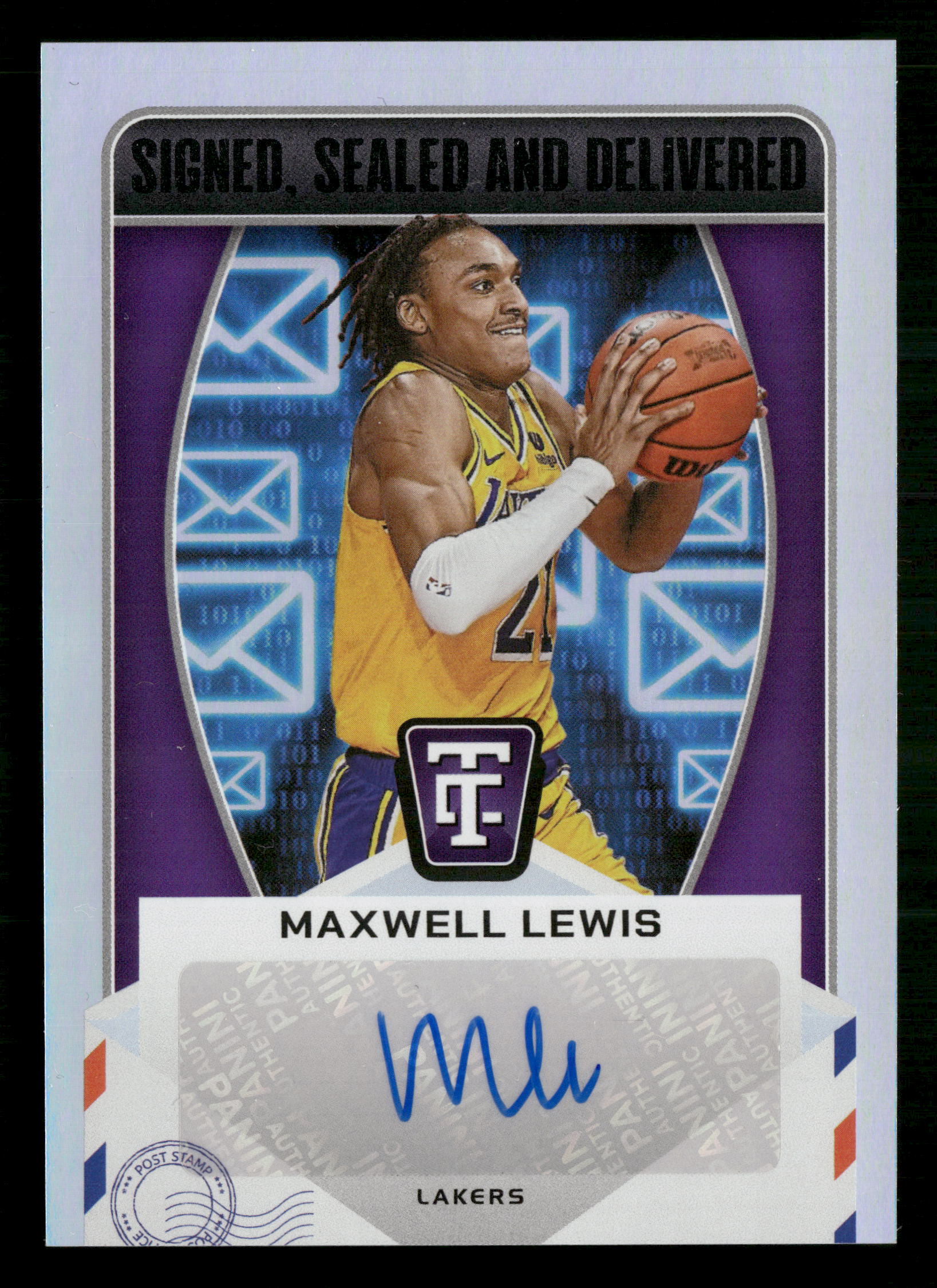 2024-25 Totally Certified Maxwell Lewis Signed, Sealed, and Delivered
