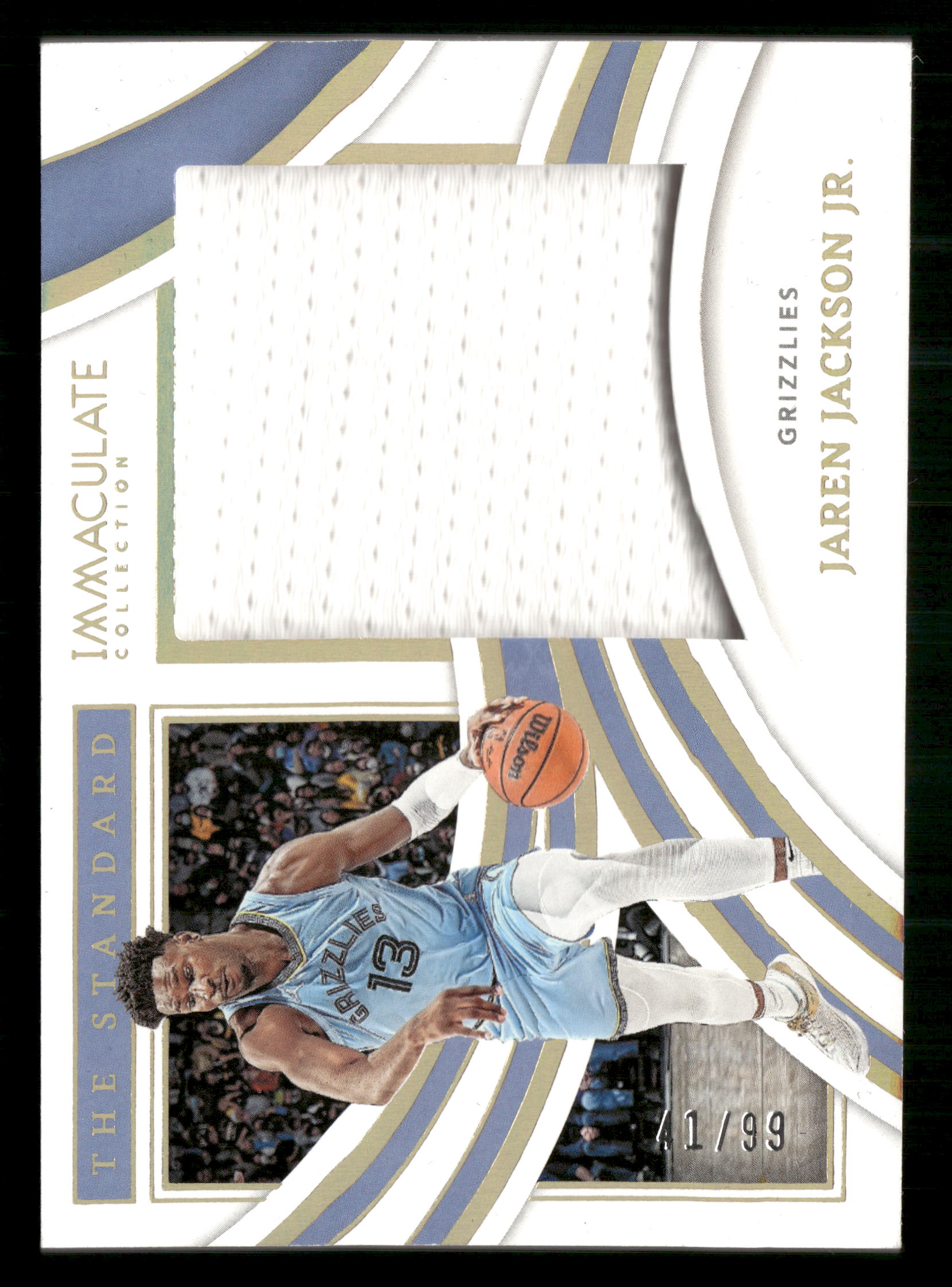 2021-22 Immaculate Collection #ICS-JJM Jaren Jackson Jr. The Standard #/99