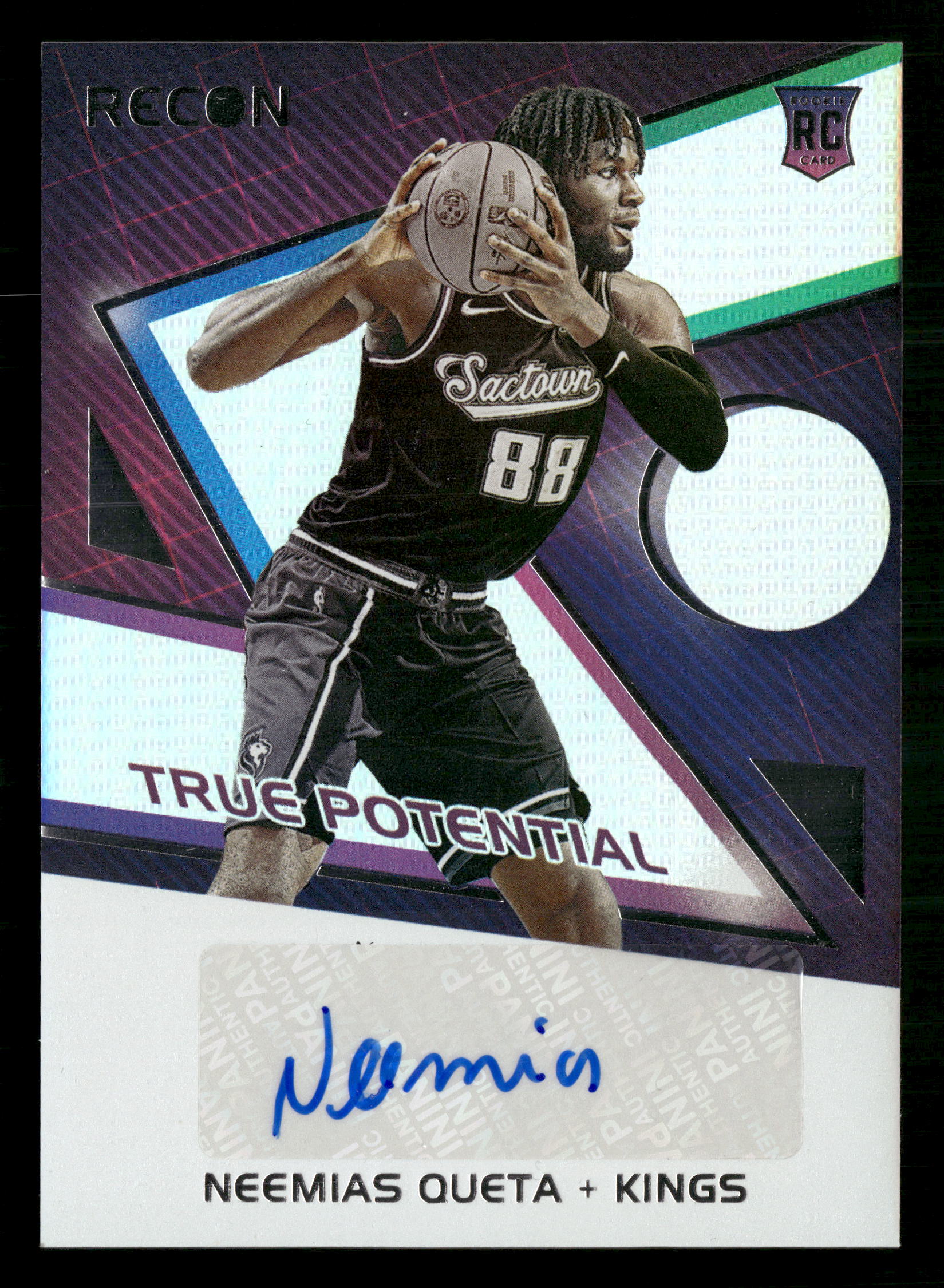 2021-22 Panini Recon #TPS-NMQ Neemias Queta True Potential Signatures