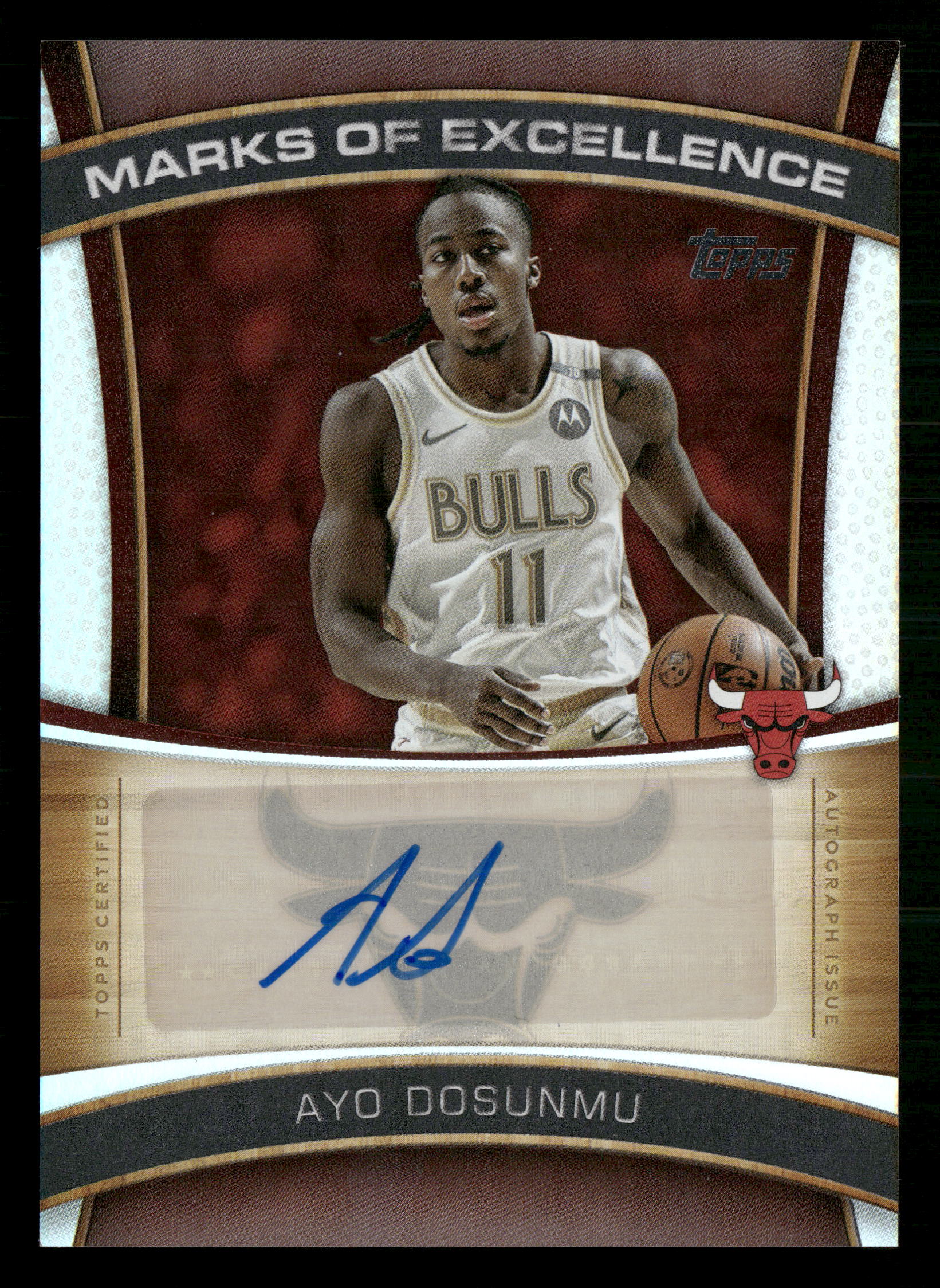 2025-26 Topps #ME-AD Ayo Dosunmu Marks of Excellence