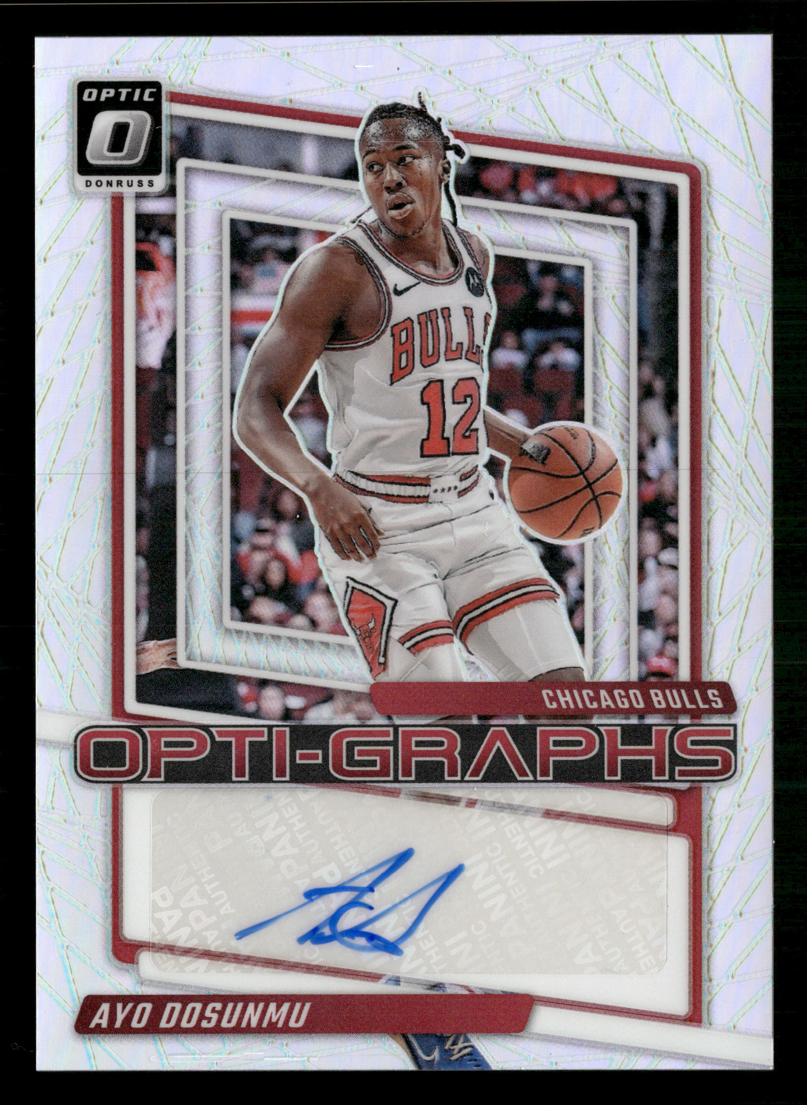 2023-24 Donruss Optic #OG-AYO Ayo Dosunmu Opti-Graphs Holo