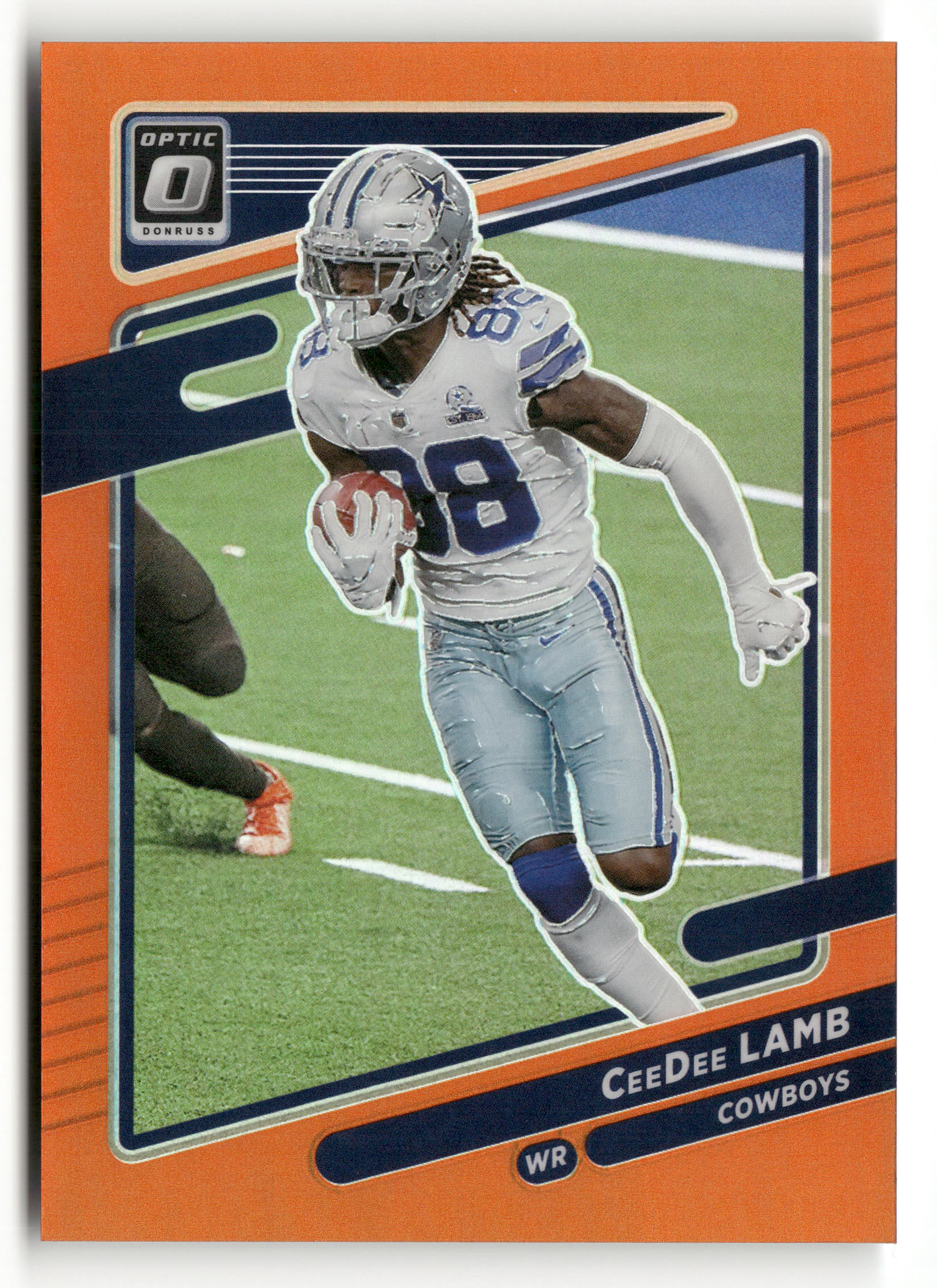 2020 Donruss Optic #156 CeeDee Lamb Orange #/199