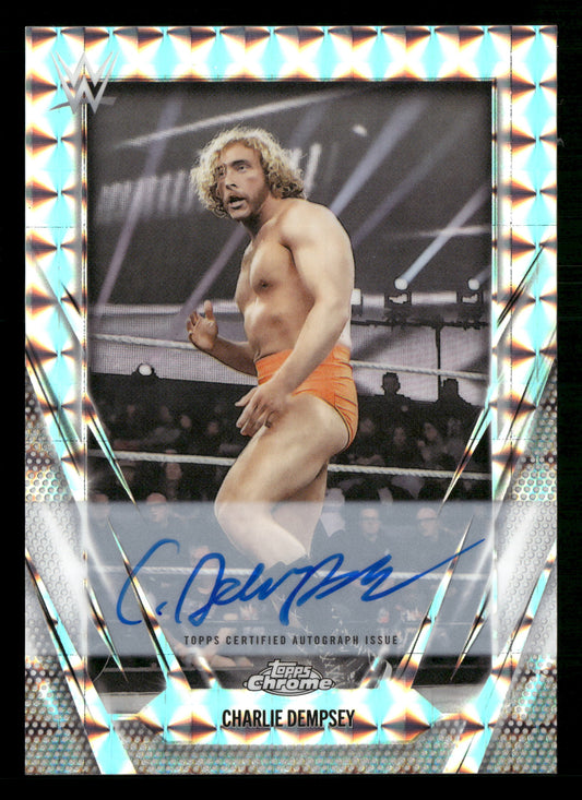 2026 Topps Chrome WWE #BCA-CHD Charlie Dempsey Base Geometric Auto