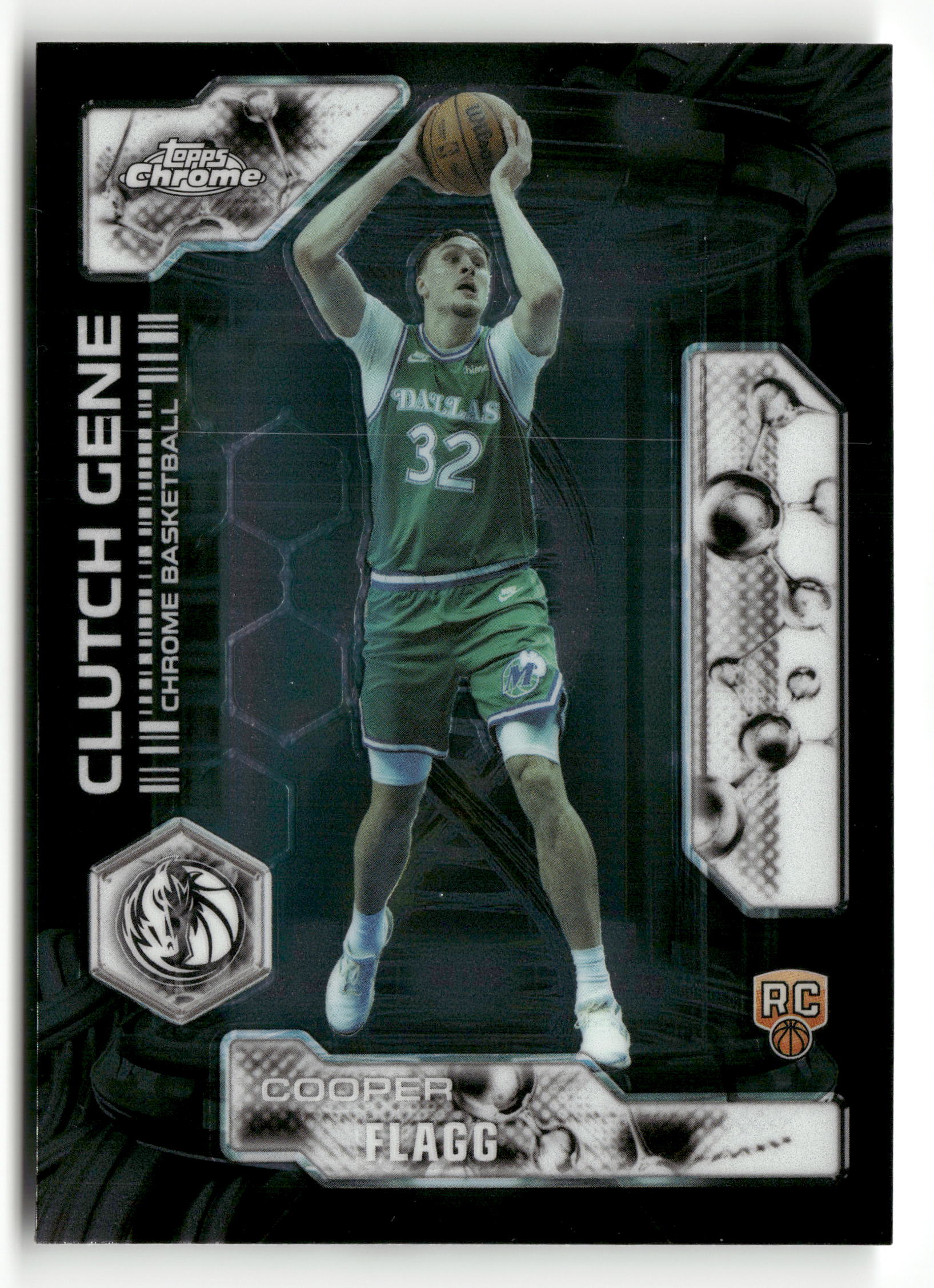 2025-26 Topps Chrome Update #CG-11 Cooper Flagg Clutch Gene