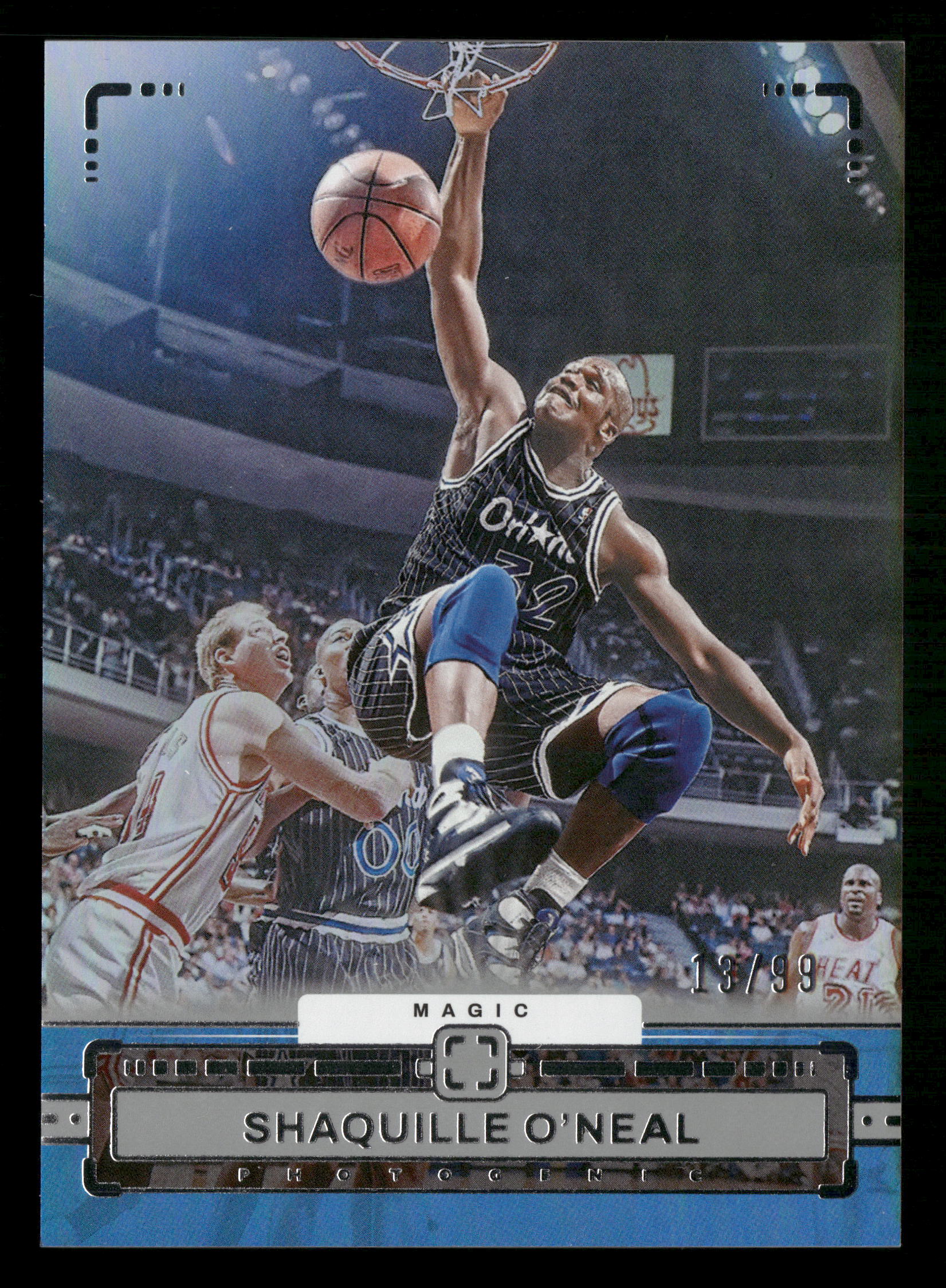 2023-24 Panini Photogenic #118 Shaquille O'Neal Silver #/99
