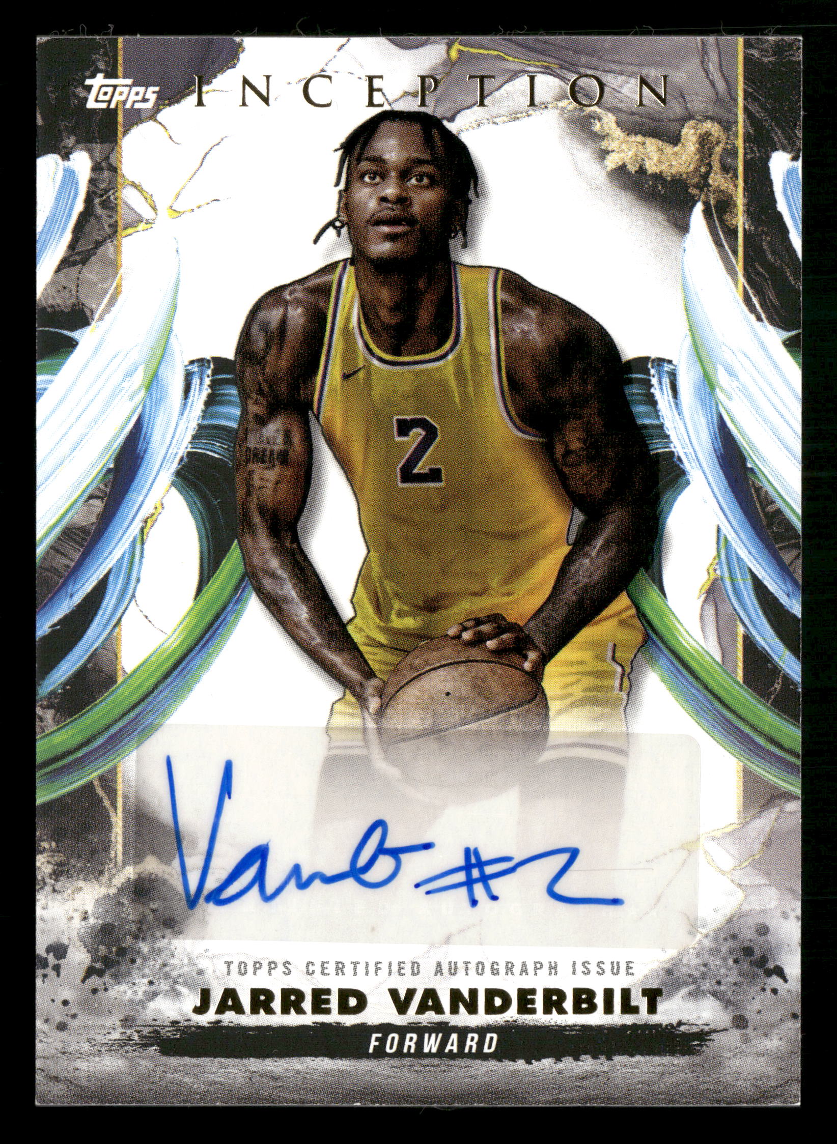 2024-25 Topps Inception #AC-JV Jarred Vanderbilt Autographs