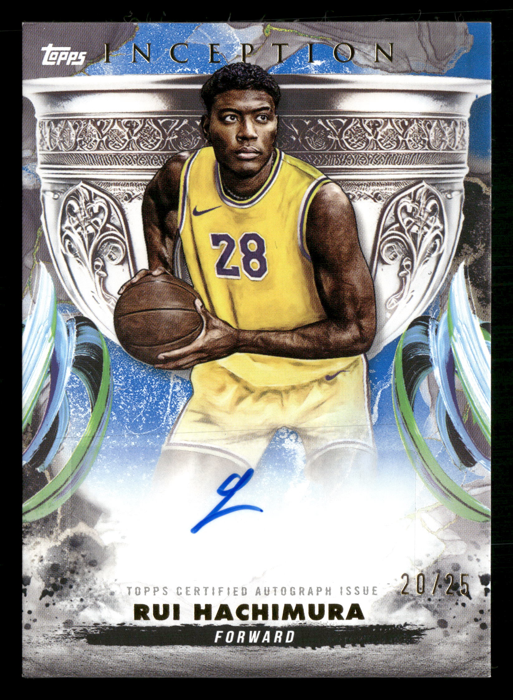 2024-25 Inception #GCS-RHM Rui Hachimura Grail Chasing Signatures #/25