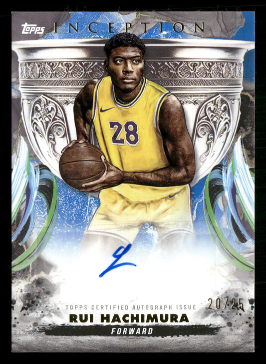 2024-25 Inception #GCS-RHM Rui Hachimura Grail Chasing Signatures #/25