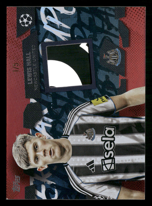 2025-26 Topps UEFA Club Competitions #TSR-LH Lewis Hall Topps Red Foil #/5