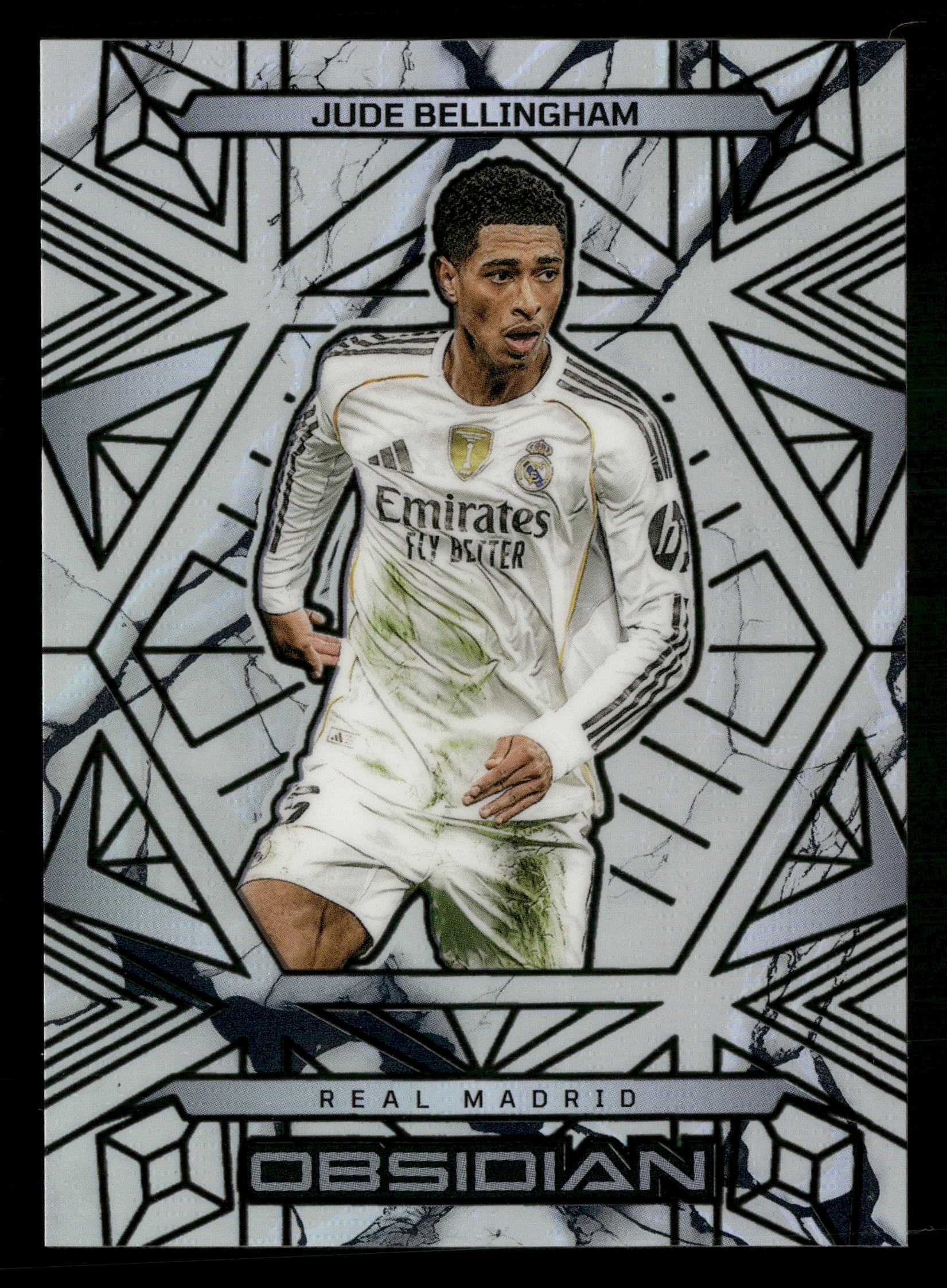 2025-26 Panini Obsidian #15 Jude Bellingham Palavera #8/8 Bookend