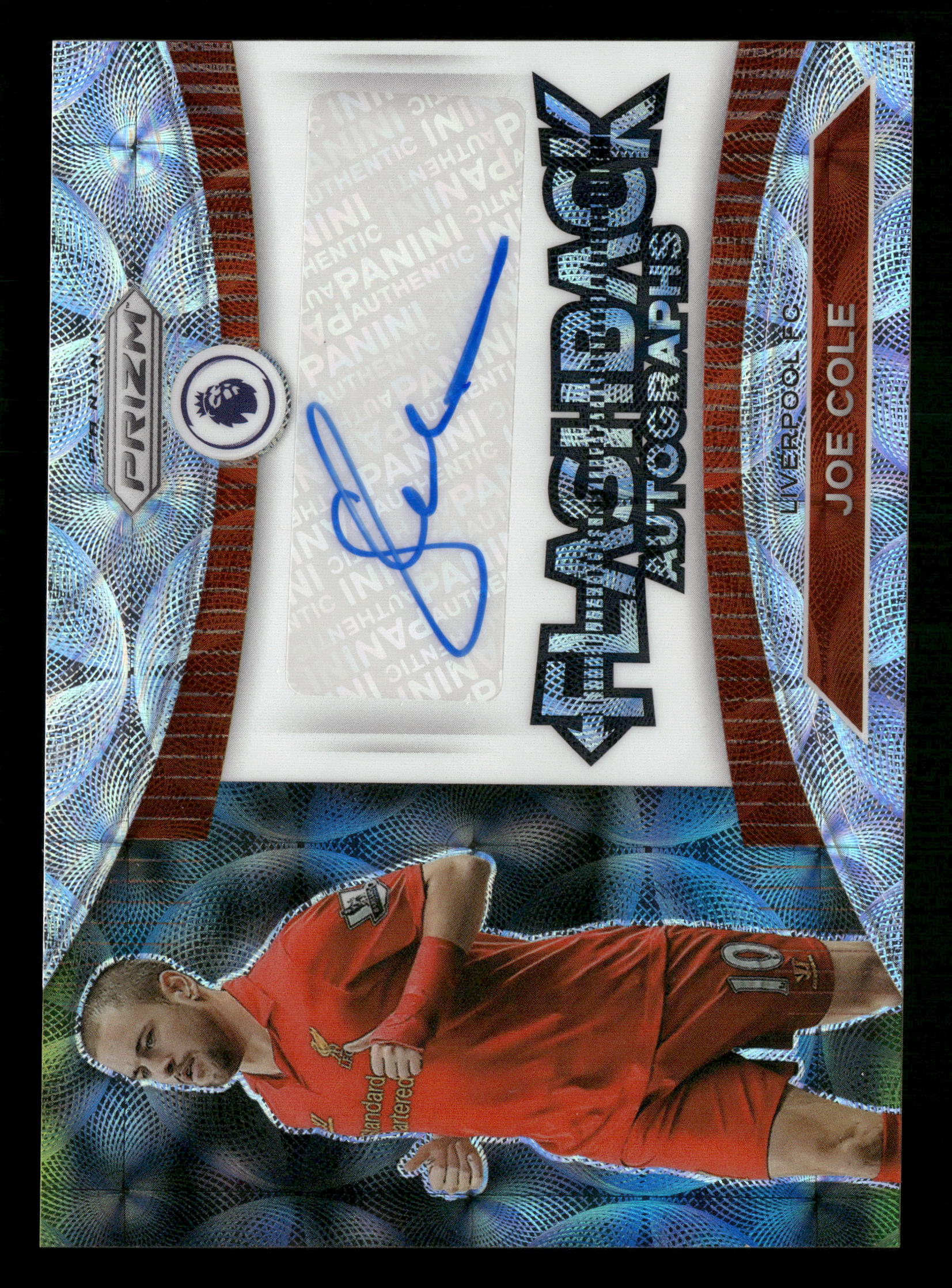2022-23 Prizm Premier League #FA-JOE Joe Cole Flashback Auto Prizms Breakaway
