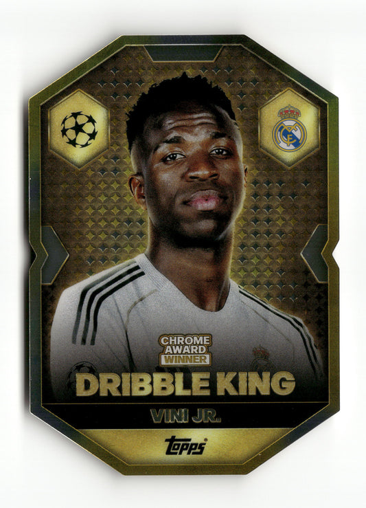 2025-26 Match Attax UEFA Club Competitions #CA15 Vini Jr. Chrome Award Die-Cut