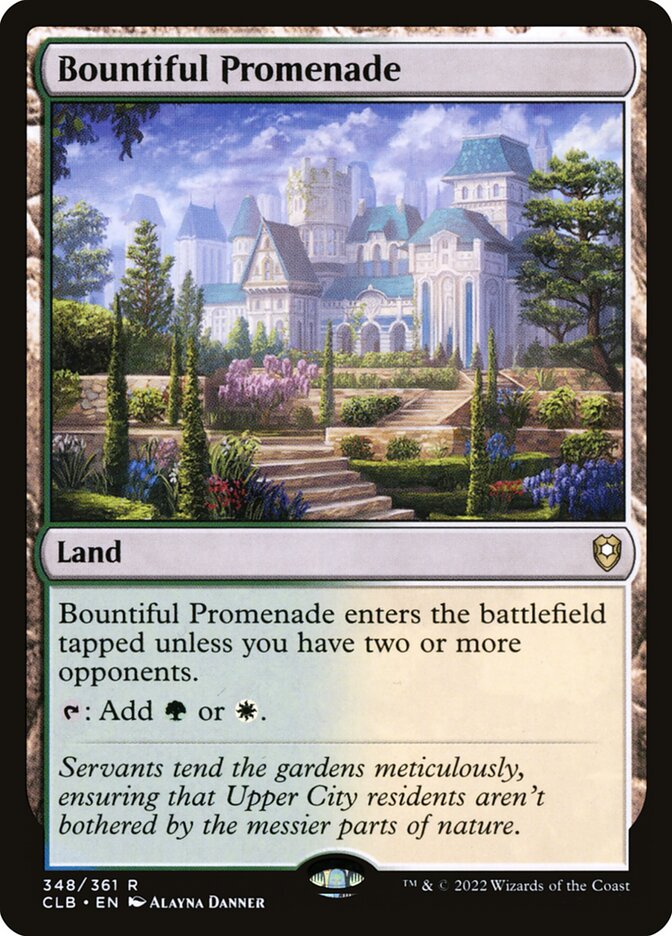 Bountiful Promenade 348 (Commander Legends: Battle for Baldur's Gate) 