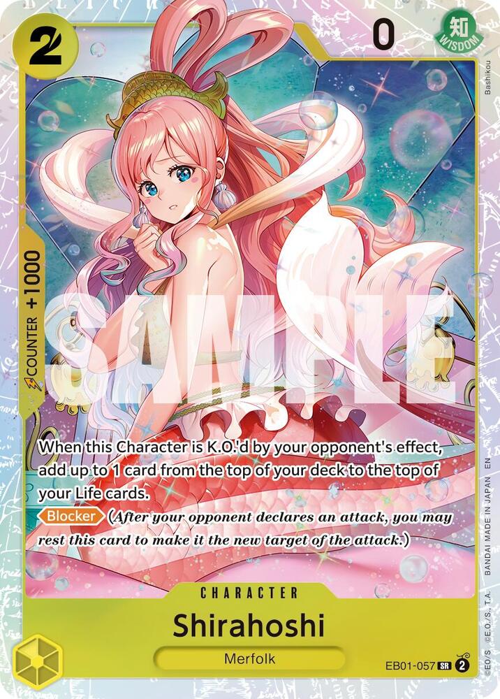 Shirahoshi EB01-057 (Premium Booster -The Best- Vol. 2)  - Foil