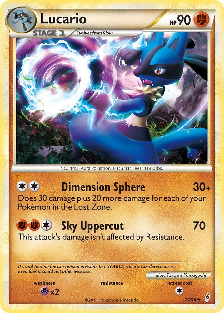 Lucario 14/95 (Call of Legends)  - Holofoil