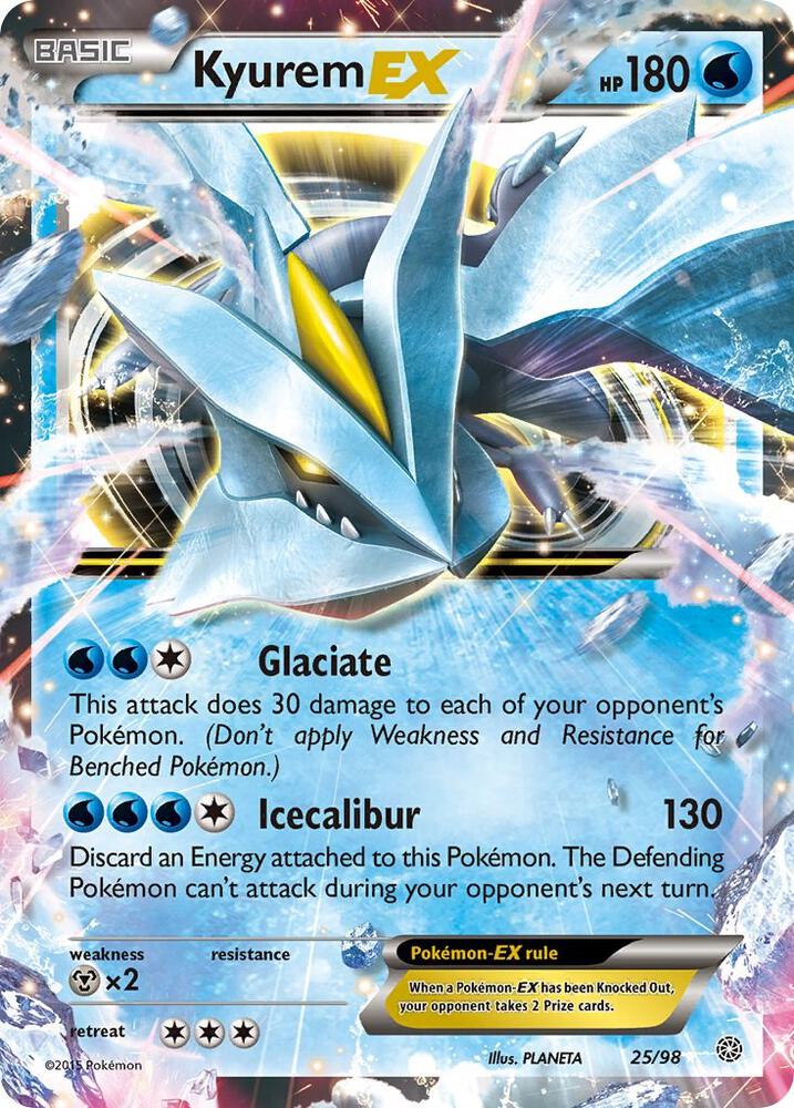 Kyurem EX 25/98 (XY - Ancient Origins)  - Holofoil