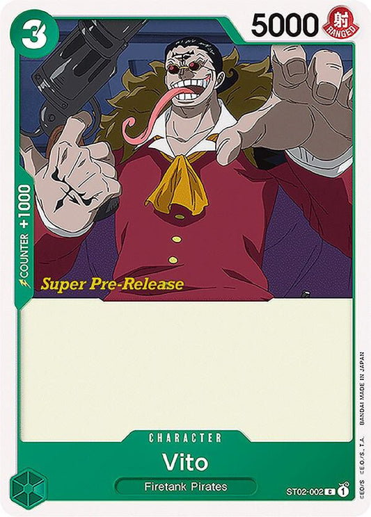 Vito ST02-002 (Super Pre-Release Starter Deck 2: Worst Generation) 