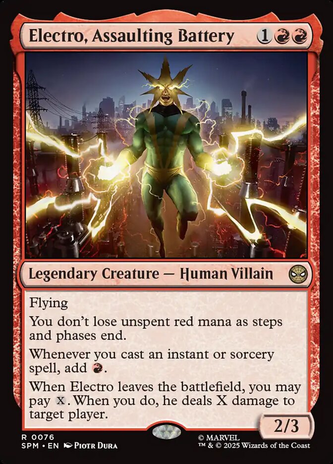 Electro, Assaulting Battery 76 (Marvel's Spider-Man) 