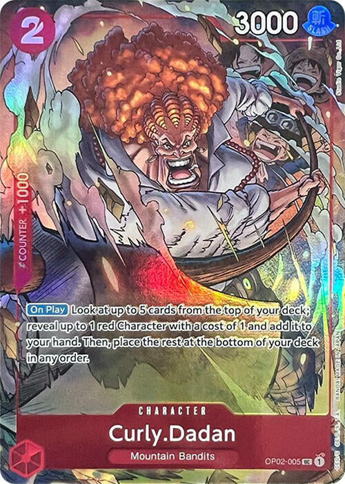 Curly.Dadan (PCC Vol.1) OP02-005 (One Piece Promotion Cards)  - Alternate Art Foil