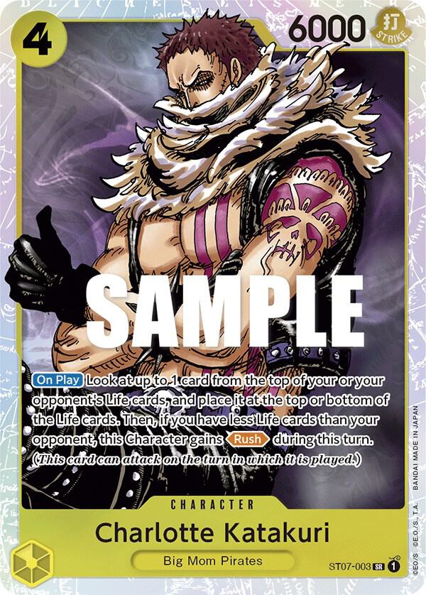 Charlotte Katakuri ST07-003 (Starter Deck 7: Big Mom Pirates)  - Foil