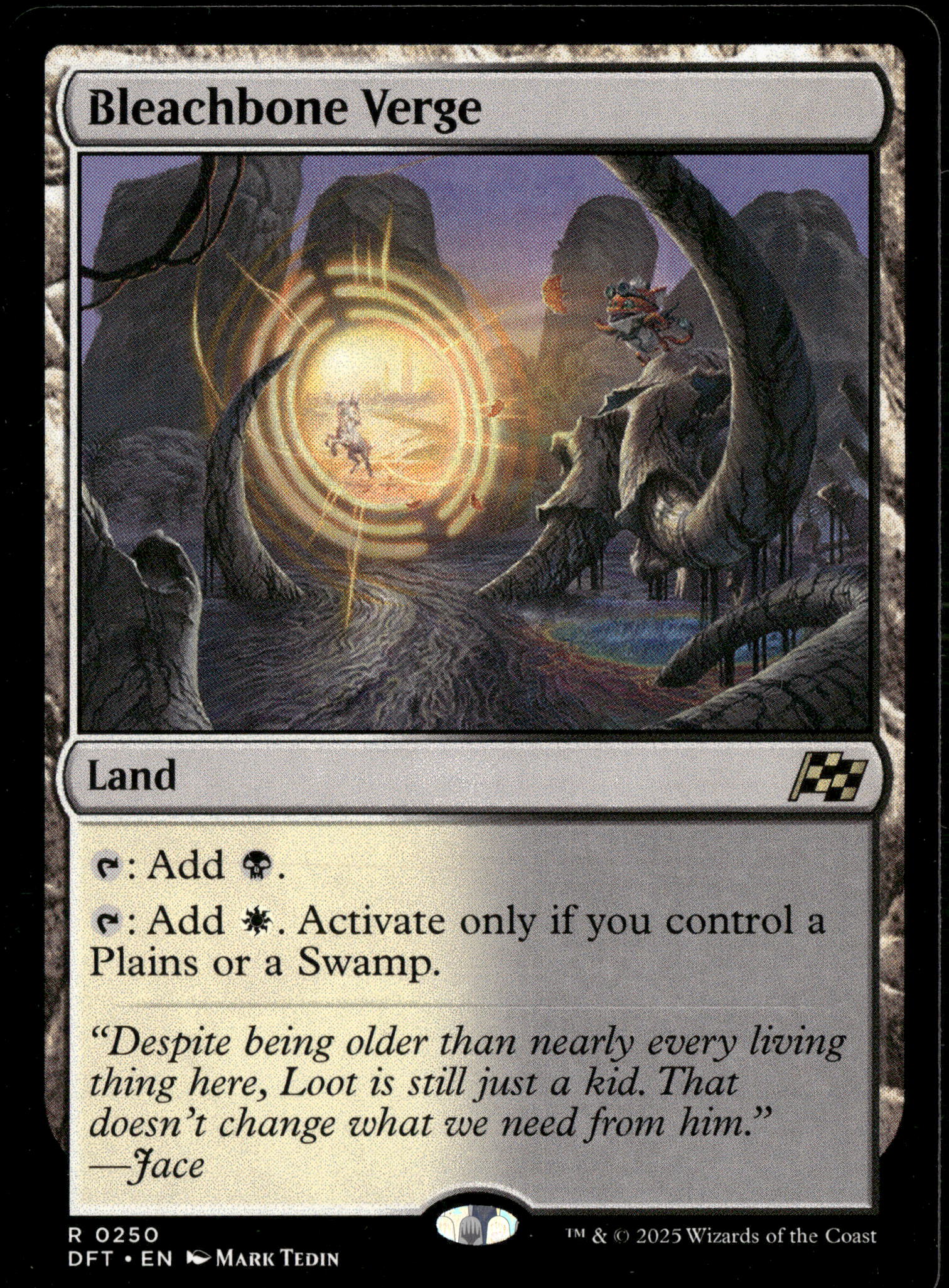 Magic The Gathering Aetherdrift 250 Bleachbone Verge R NM