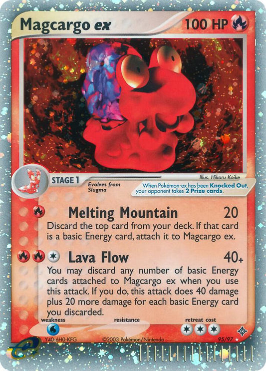 Magcargo ex 95/97 (Dragon)  - Holofoil