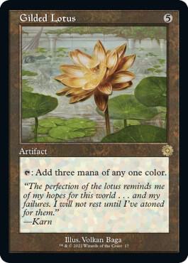 Gilded Lotus 17 (The Brothers' War: Retro Frame Artifacts) 